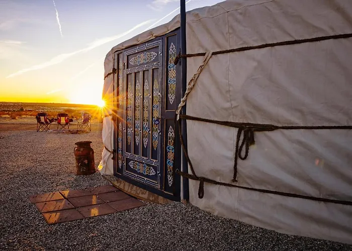 Family Style Star Gazing Yurt